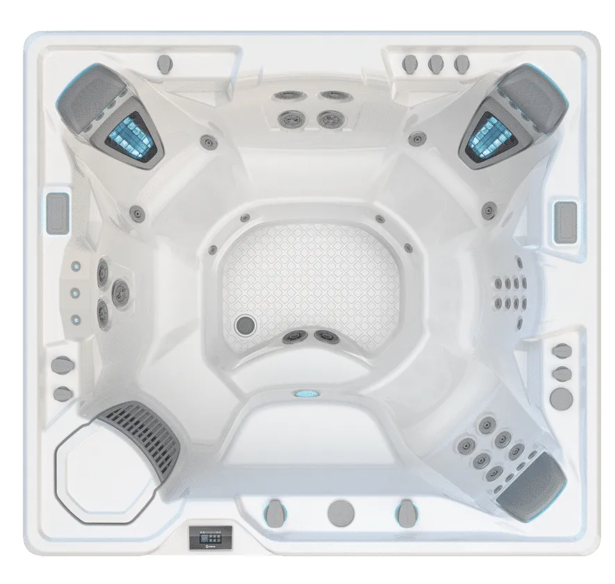 HotSpring Spas GRANDEE — Whirlpool-Schale von oben, Herstellerbild