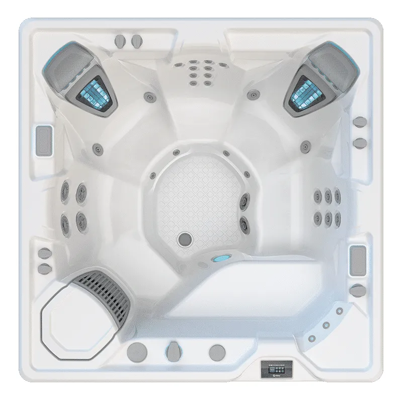 HotSpring Spas VANGUARD — Whirlpool-Schale von oben, Herstellerbild