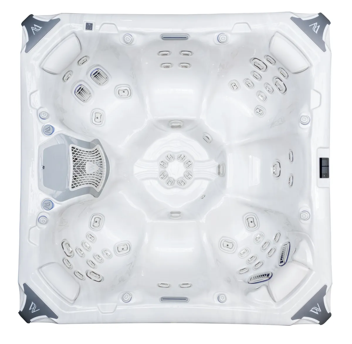 Wellis Elbrus Life — Whirlpool-Schale von oben, Herstellerbild