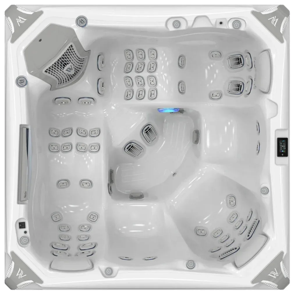 Wellis Everest Life Essential — Whirlpool-Schale von oben, Herstellerbild