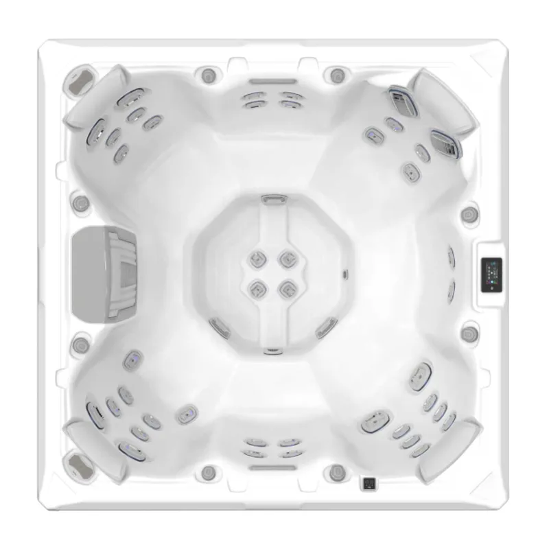 Wellis Mandala Life — Whirlpool-Schale von oben, Herstellerbild